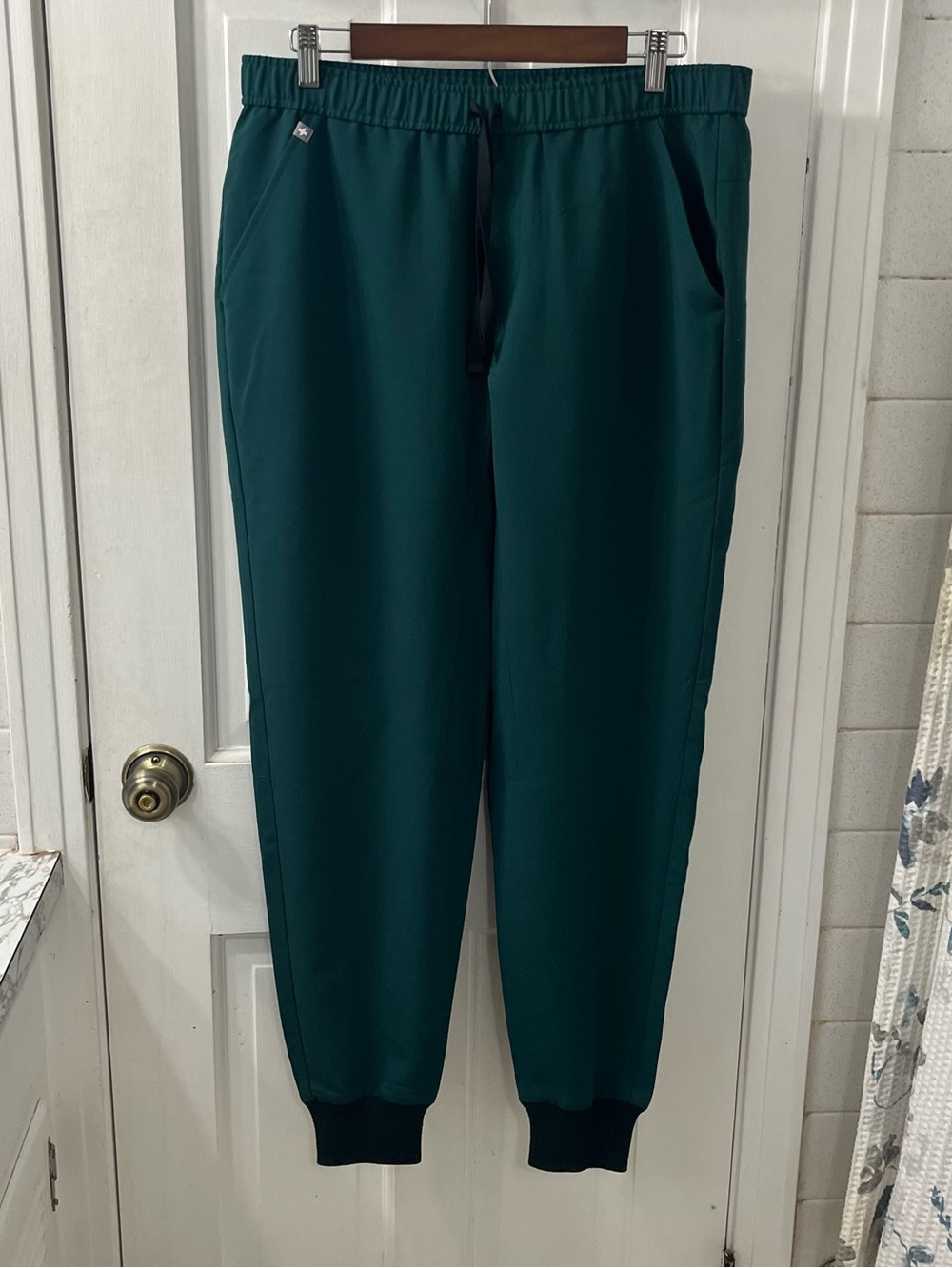 FIGS Men's Tansen Jogger Scrub Pants Forest Green Size Large L MXXSW2004